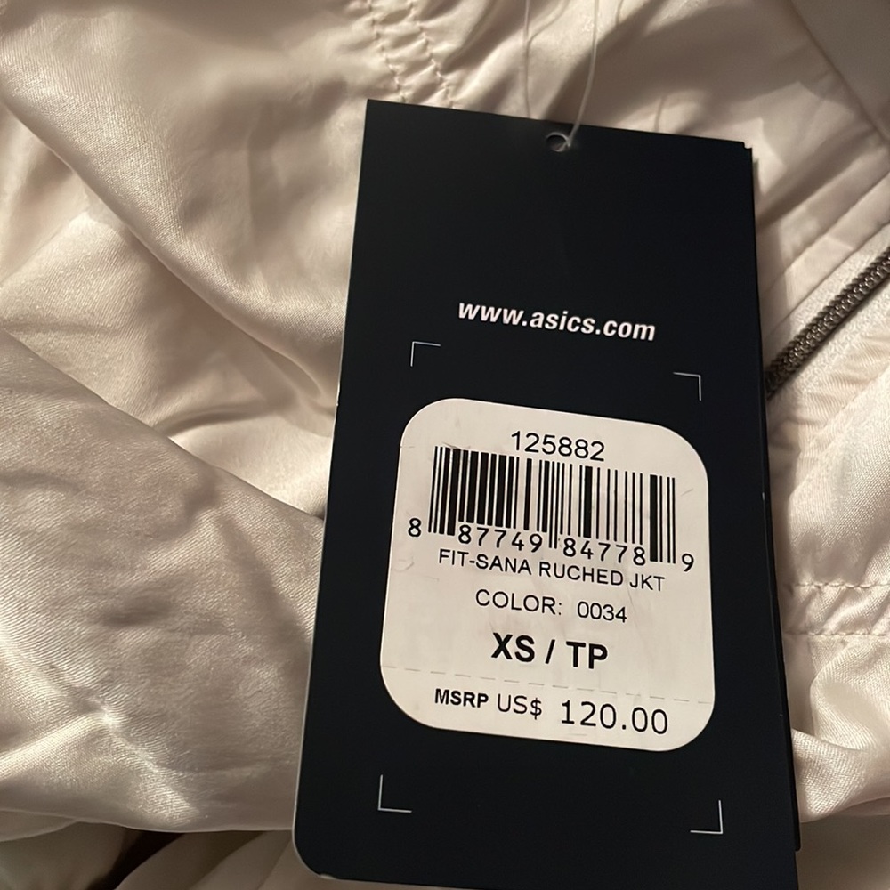 ASICS Fit-Sana Ruched Satin Set RARE - Picture 7 of 14